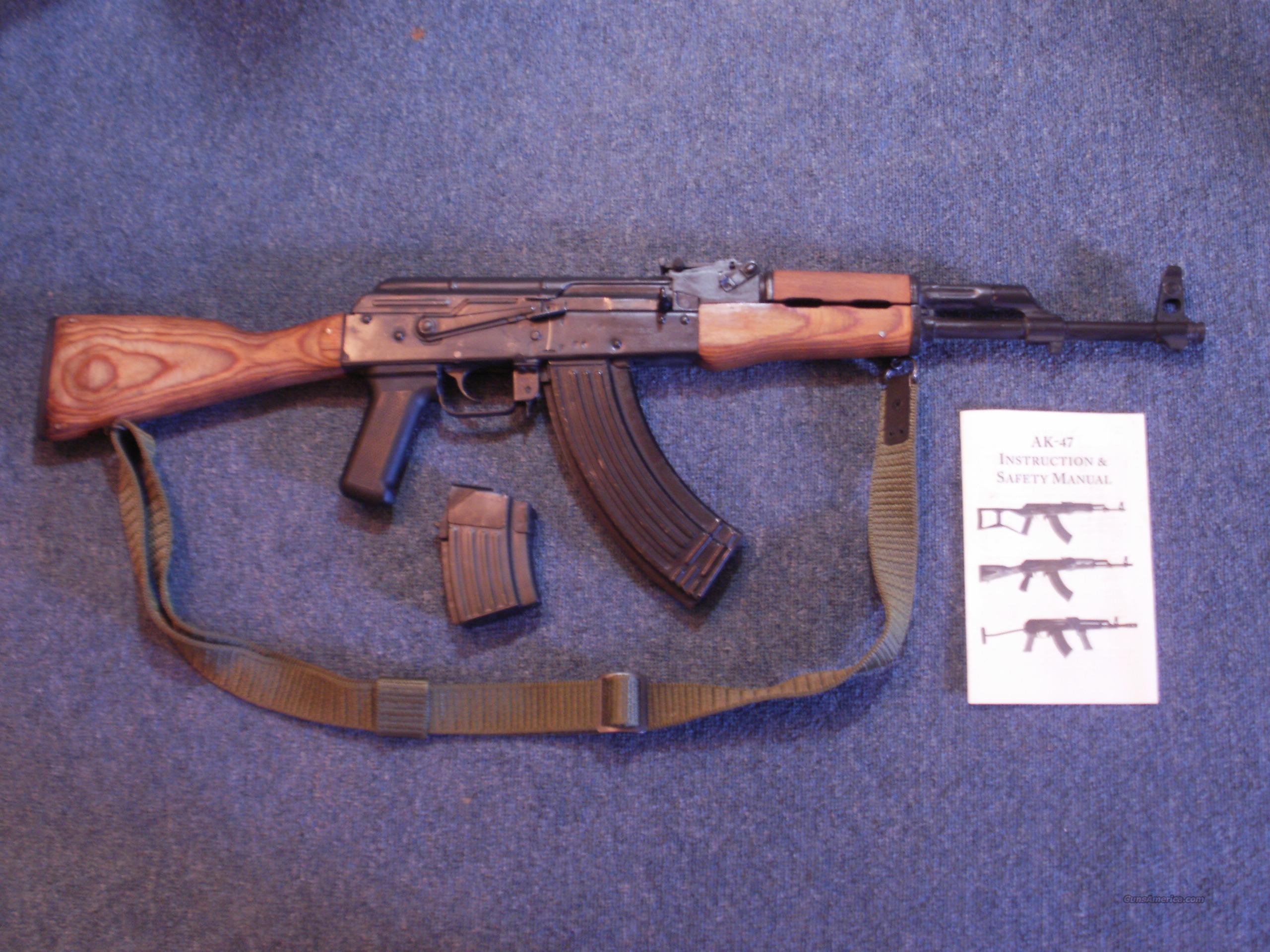 I do realize that WASR's are low end AK's, but it's what I c...